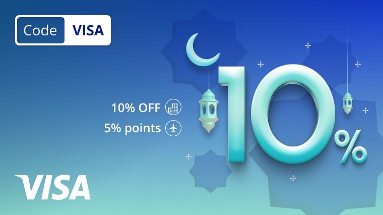 Ramadan offer: Up to 10% savings