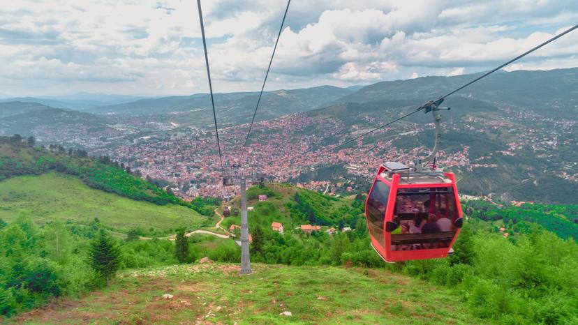 Cable Car to Mount Trebevic