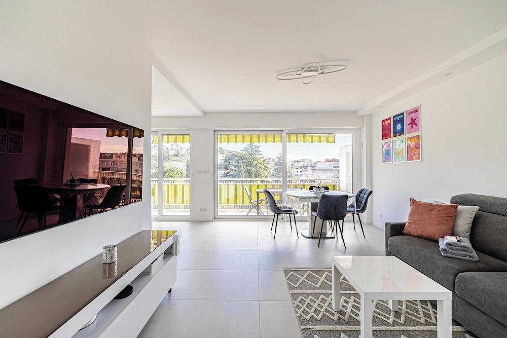 Elegance and Serenity With Terrace, View & A/C Living Area