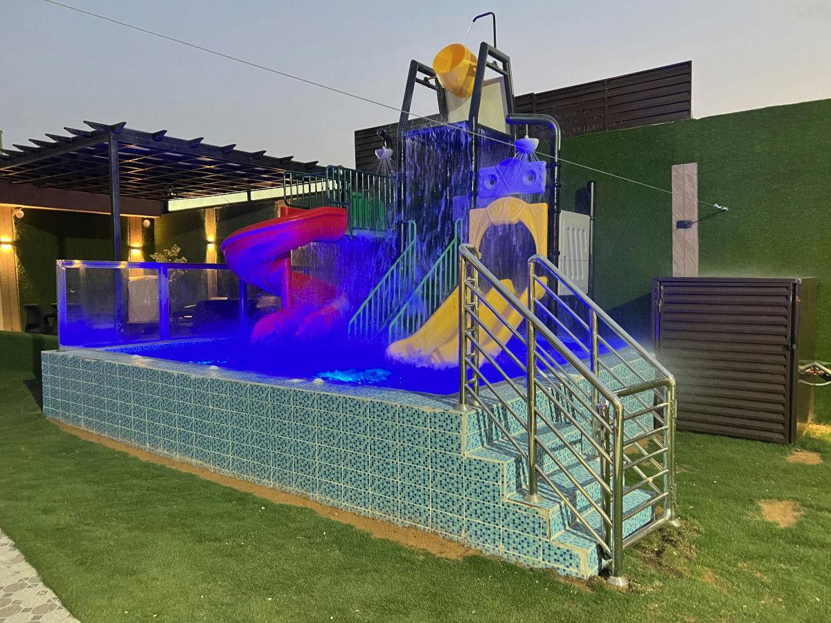 Attractive Chalet with Water Games | 4606