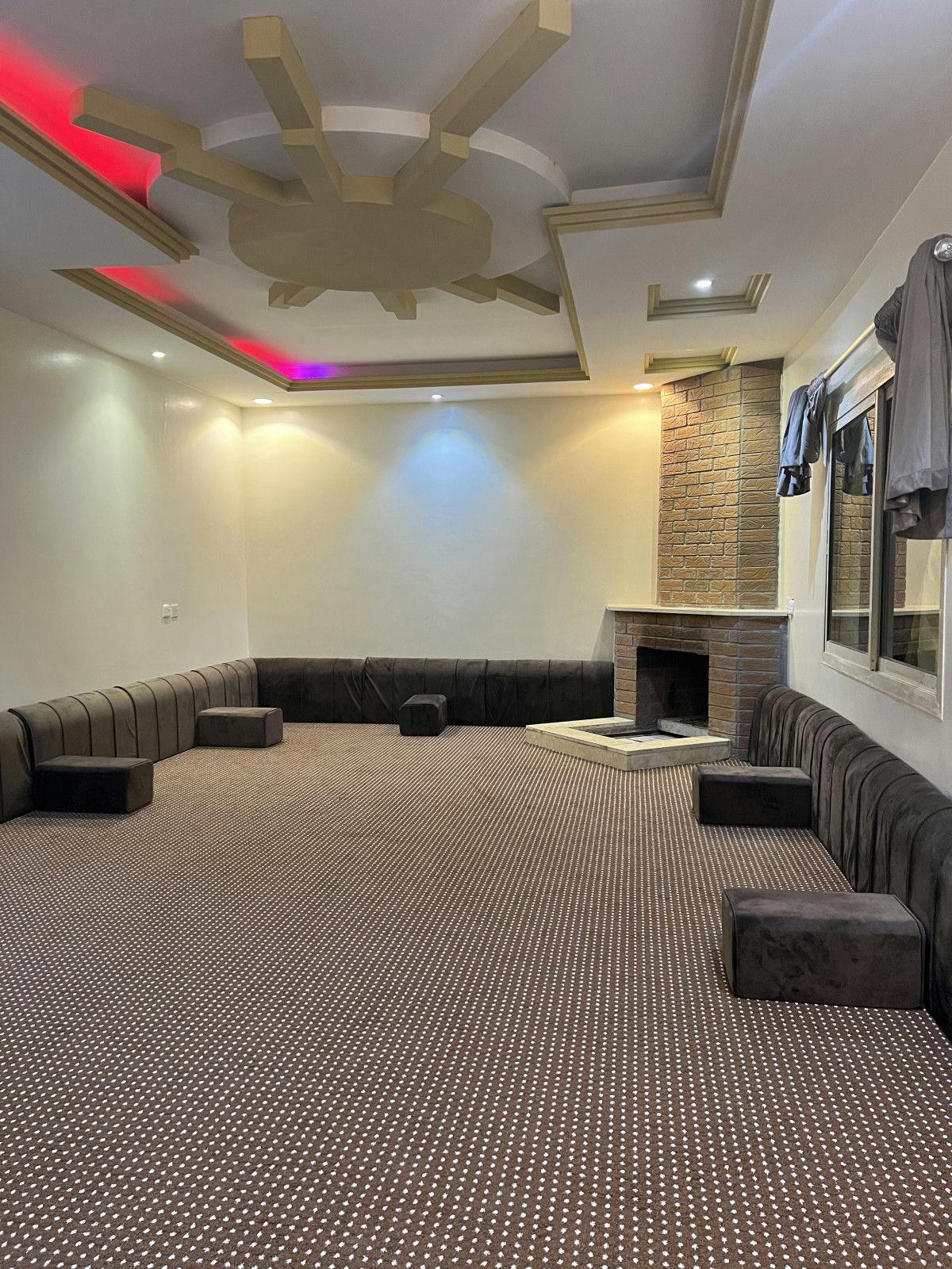 Comfy Chalet with Comfortable and Simple Furniture| 4607 Indoor majlis