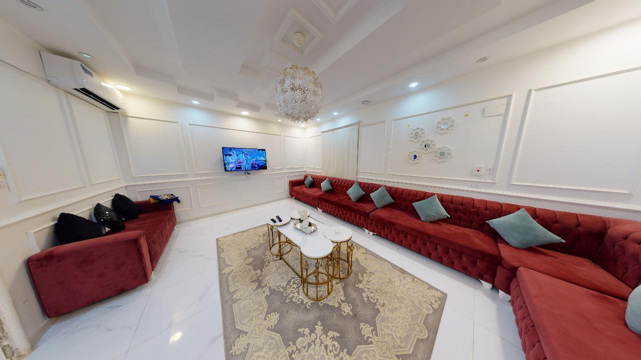 Attractive Chalet with Pool | 1877 Living Room