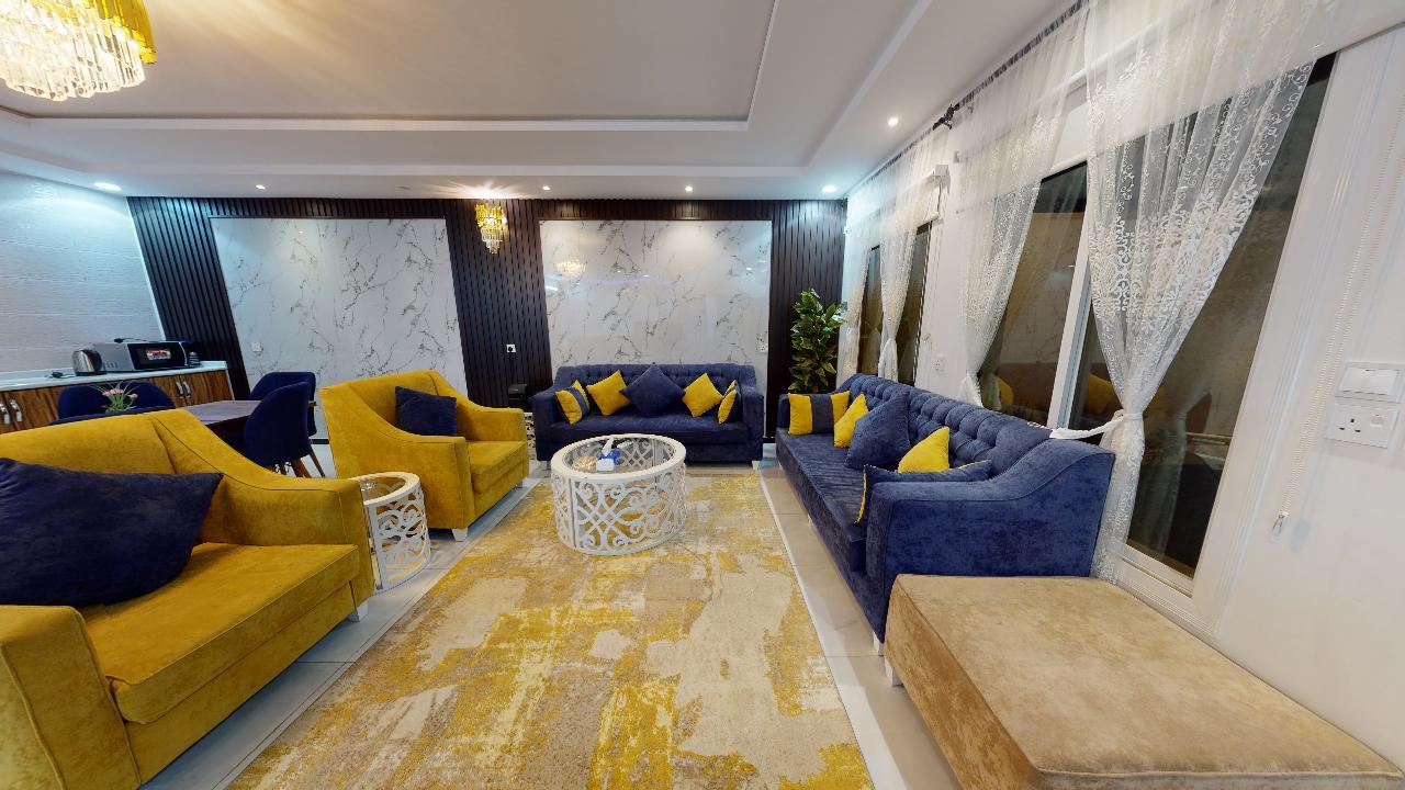 Elegant Chalet with Pool | 1375 Living Area