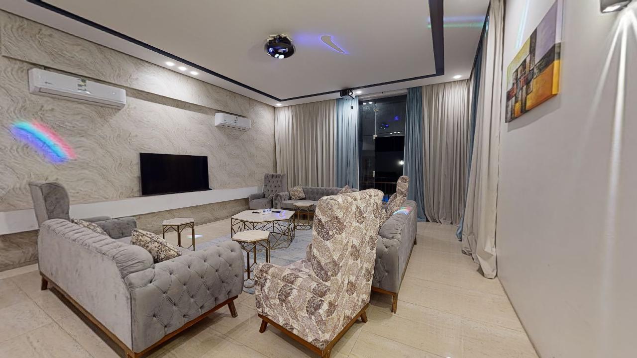 Elegant Chalet with BBQ Area | 1004 Living Area