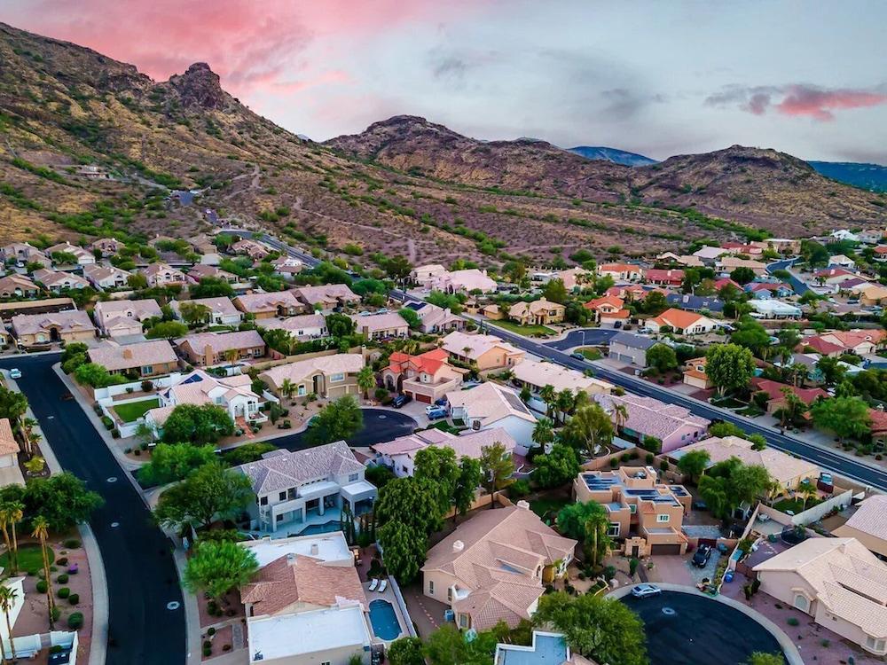 Luxury Lookout Canyon 5 Bdrm Stunner W/htd Pool! Aerial View