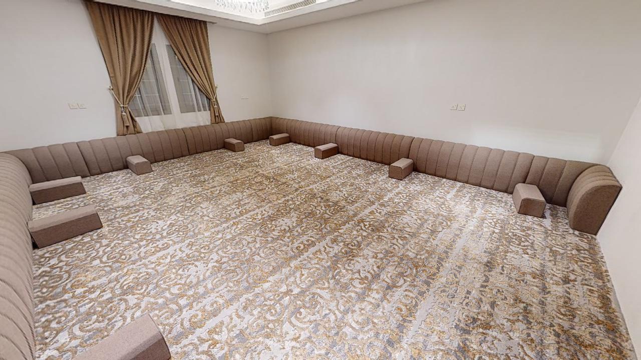 Comfy Istiraha with Comfortable and Simple Furniture | 2158 Indoor majlis