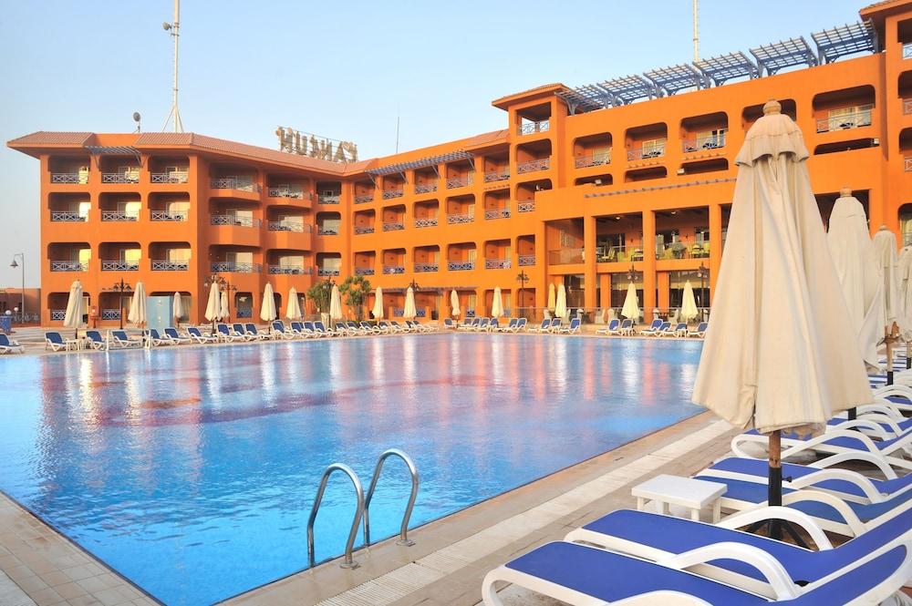 منتجع وفيلات كانكون العين السخنة منطقة الاستقبال