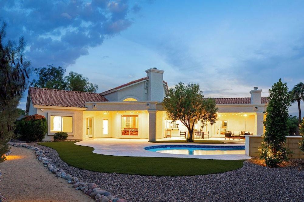 Scottsdale Paradise - Pool Putting Green on Huge lot w Mcdowell Mtn View 6 Beds Exterior