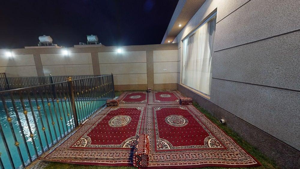 Elegant Istiraha with Water Games | 235 Garden Seating Area