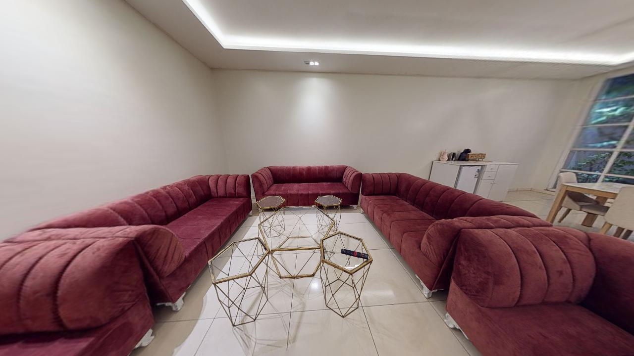 Elegant Chalet with Pool | 1328 Living Room
