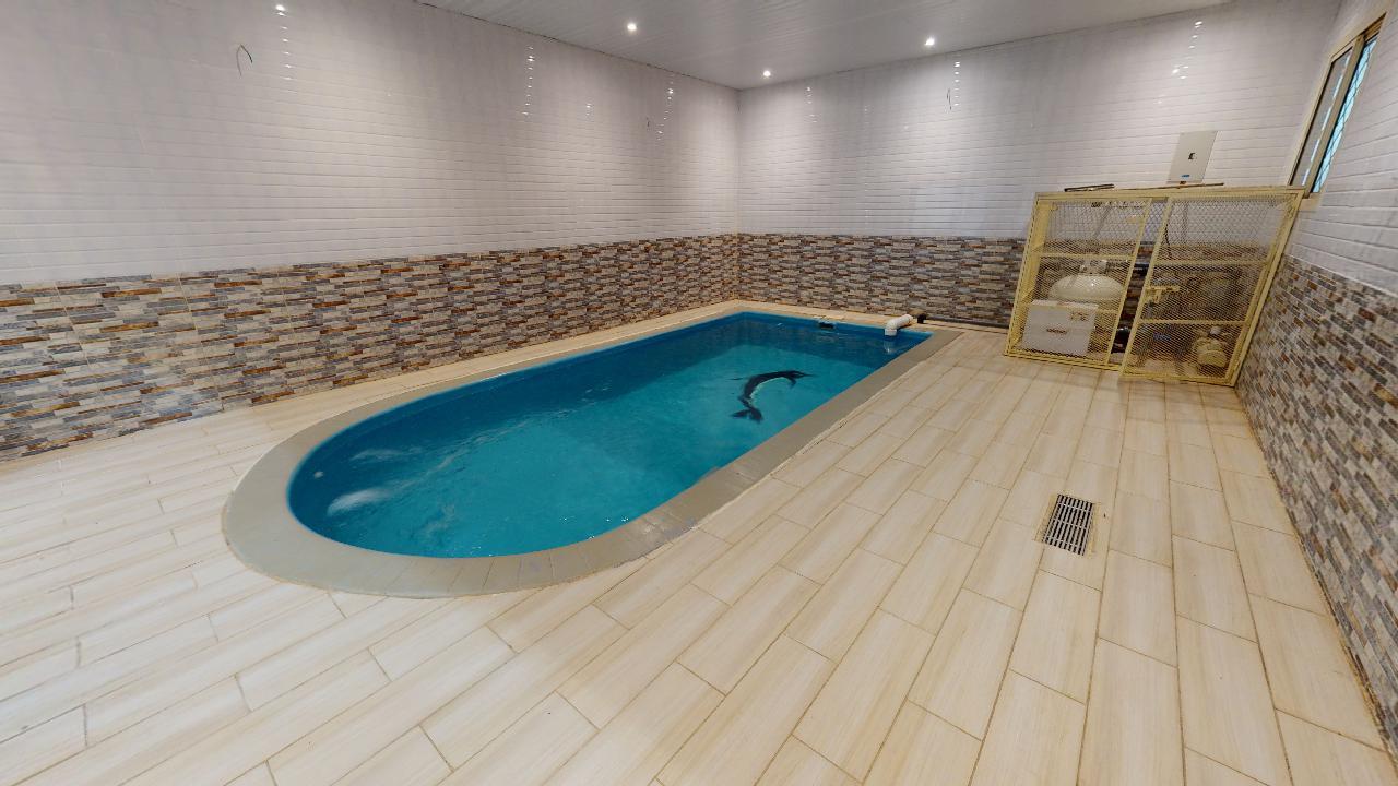 شاليه بتصميم مريح وأثاث مريح وبسيط | 1369 حمام سباحة