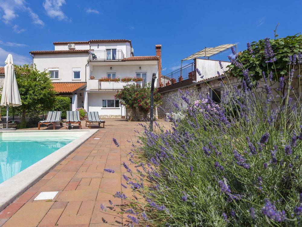 Holiday House With Private Pool and Balcony Waterslide
