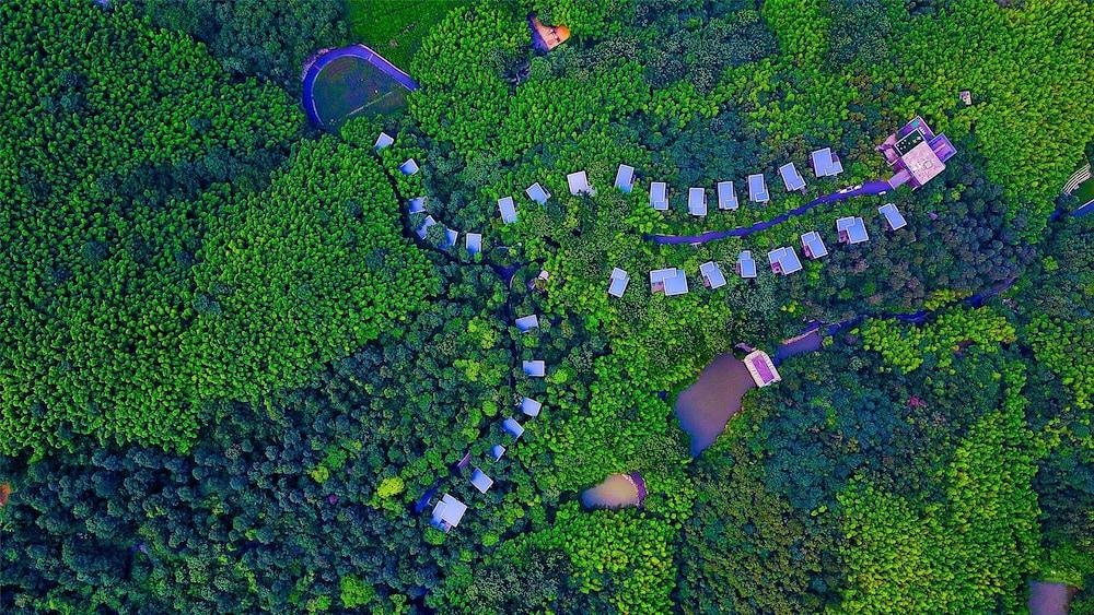 Meijie Mountain Hotspring Resort Aerial View