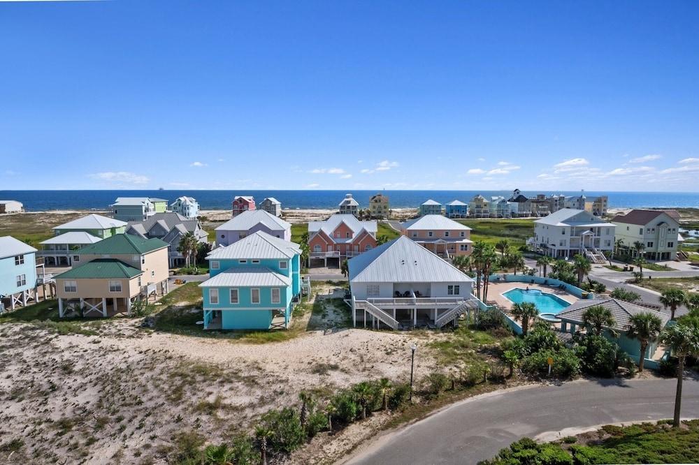 Indies 501 Gulf of Mexico View Condo from Wrap Around Balcony by RedAwning Exterior