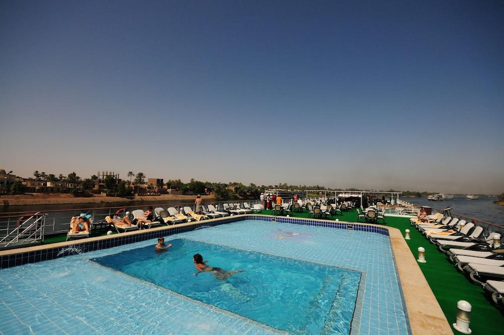 MS Royal Ruby Nile Cruise, from Luxor or Aswan (Mon-Fri, Fri-Mon) Rooftop Pool