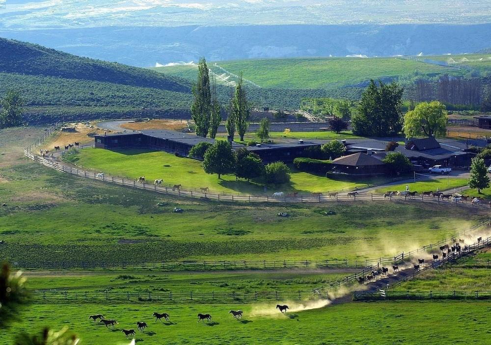Sundance Guest Ranch Aerial View