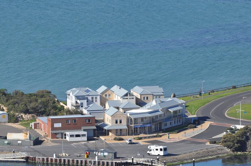 Robe Marina Accommodation Aerial View
