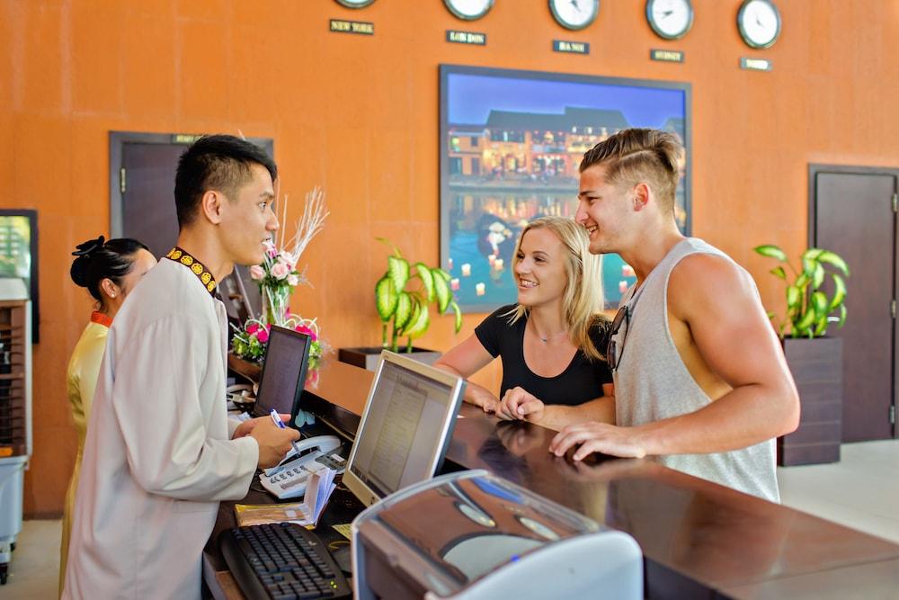 Hoi An Beach Resort Reception