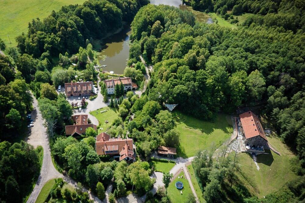 Młyn Klekotki spa resort Aerial View
