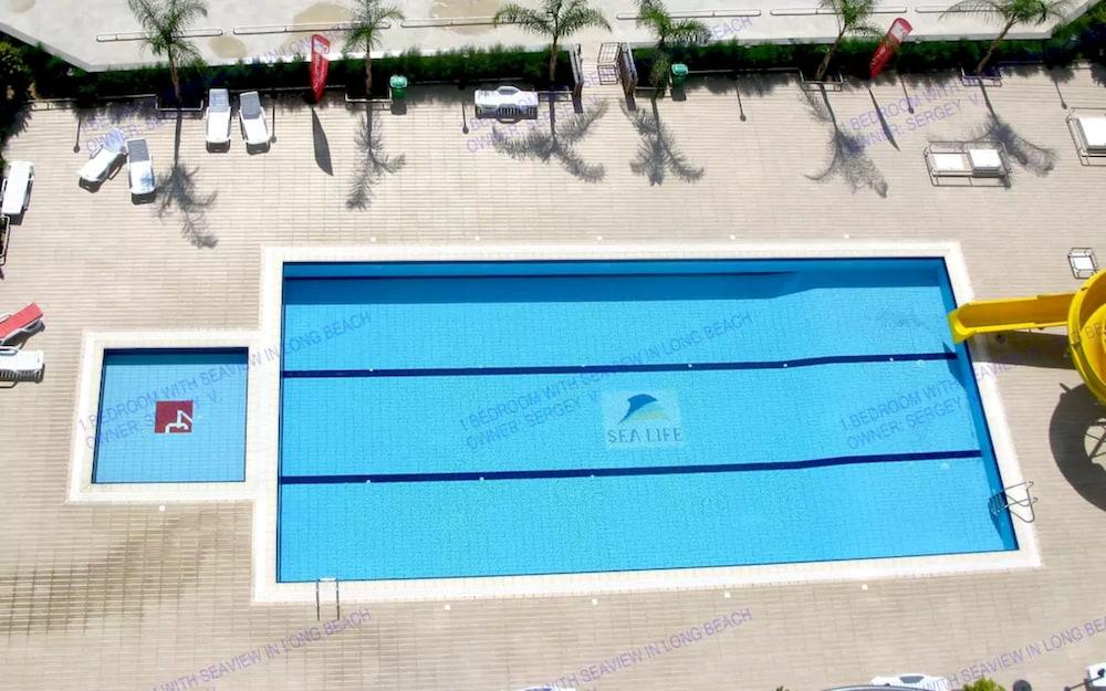 Studio with Pool View at Longbeach Waterslide