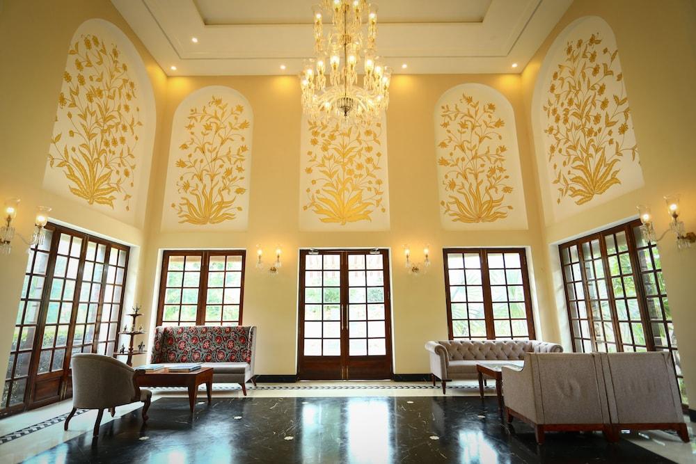 The Kipling Lodge Ranthambore Lobby Sitting Area