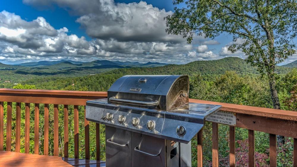 Plane View by Escape to Blue Ridge BBQ/Picnic Area