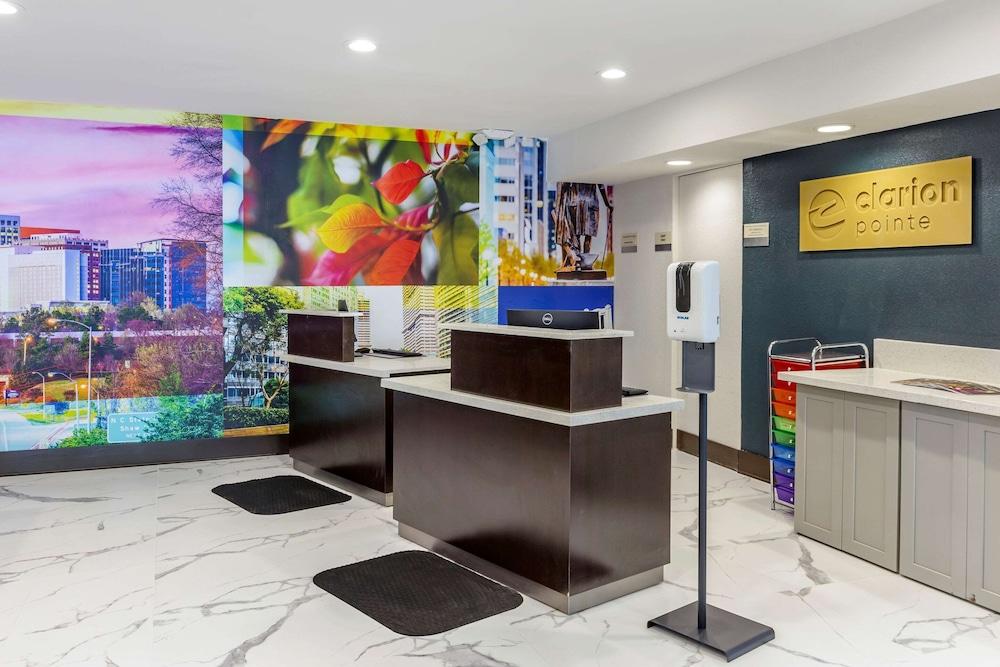 Clarion Pointe Raleigh Midtown Lobby