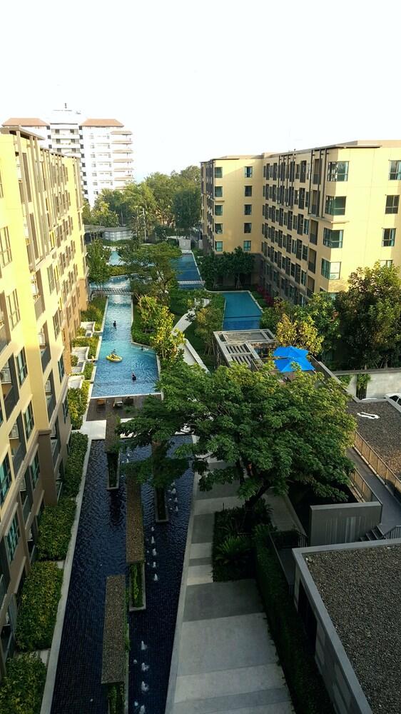 Rain Cha-am Pool View Aerial View