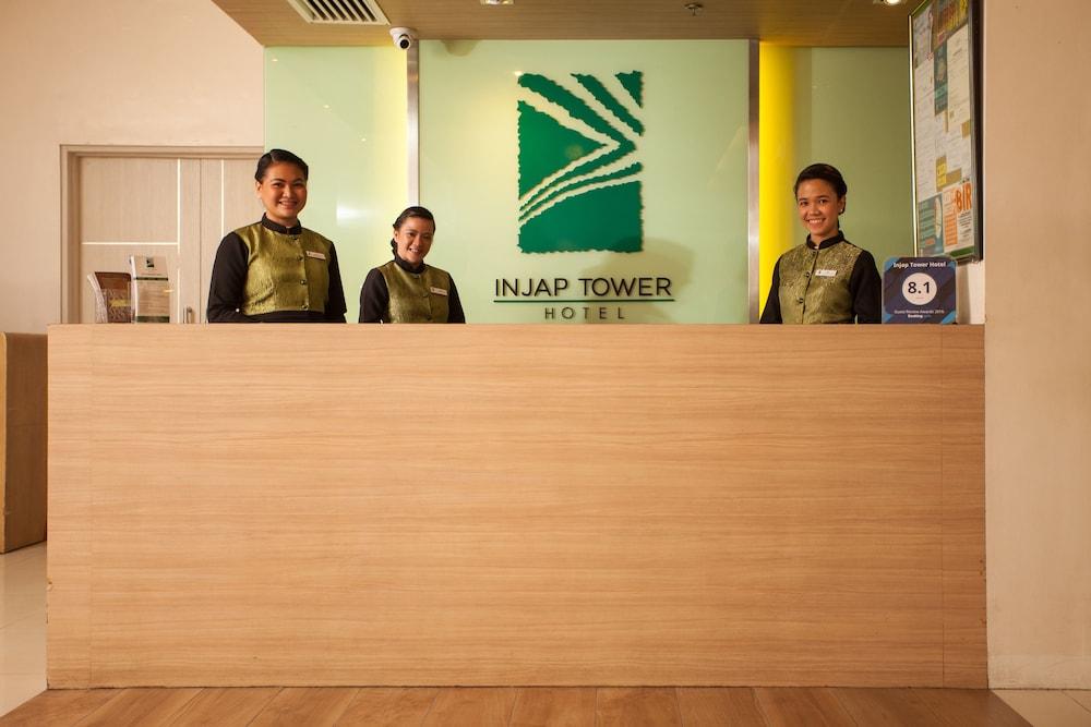 Injap Tower Hotel Reception