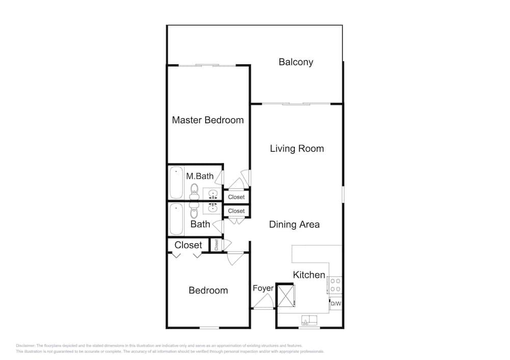 Coastal  In Orange Beach 2 Bedroom Condo
