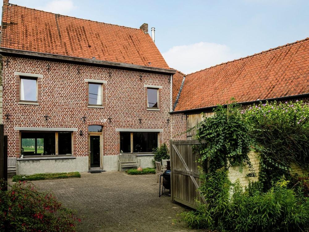 Elegant Farmhouse in Flemish Ardennes With a View Exterior
