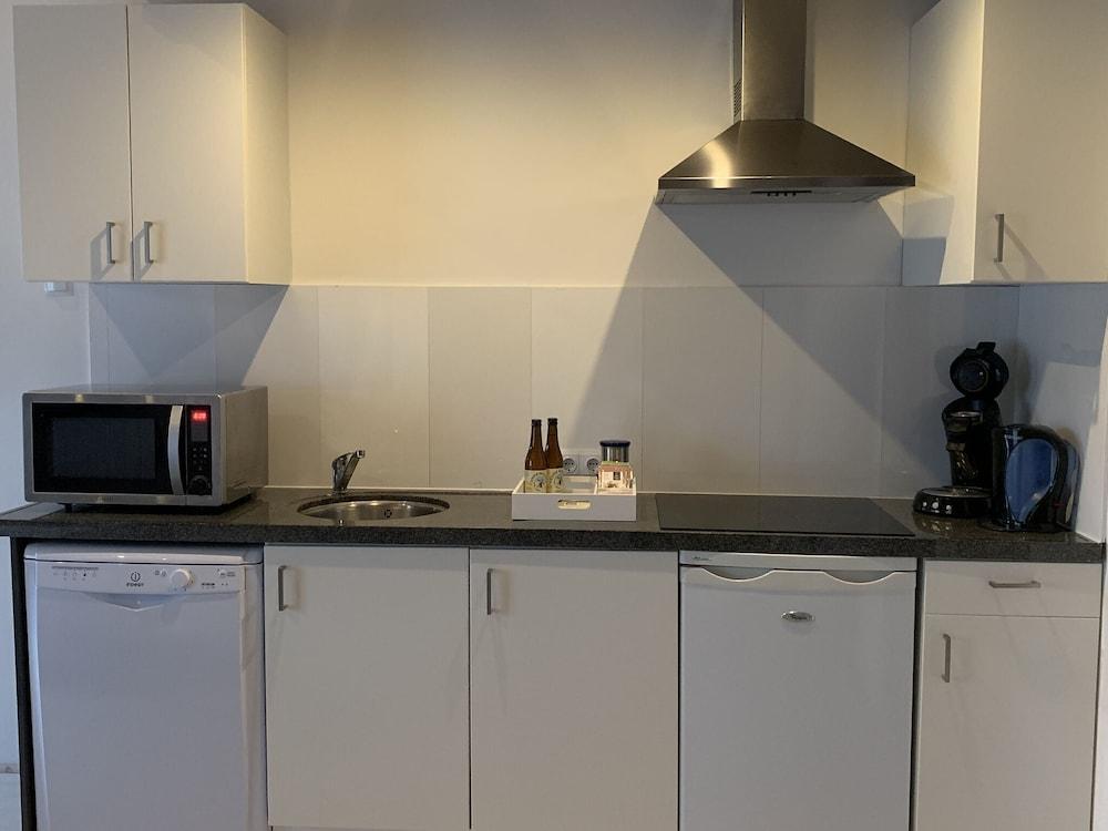 Apartment in Zoutelande Near the Beach Private kitchen