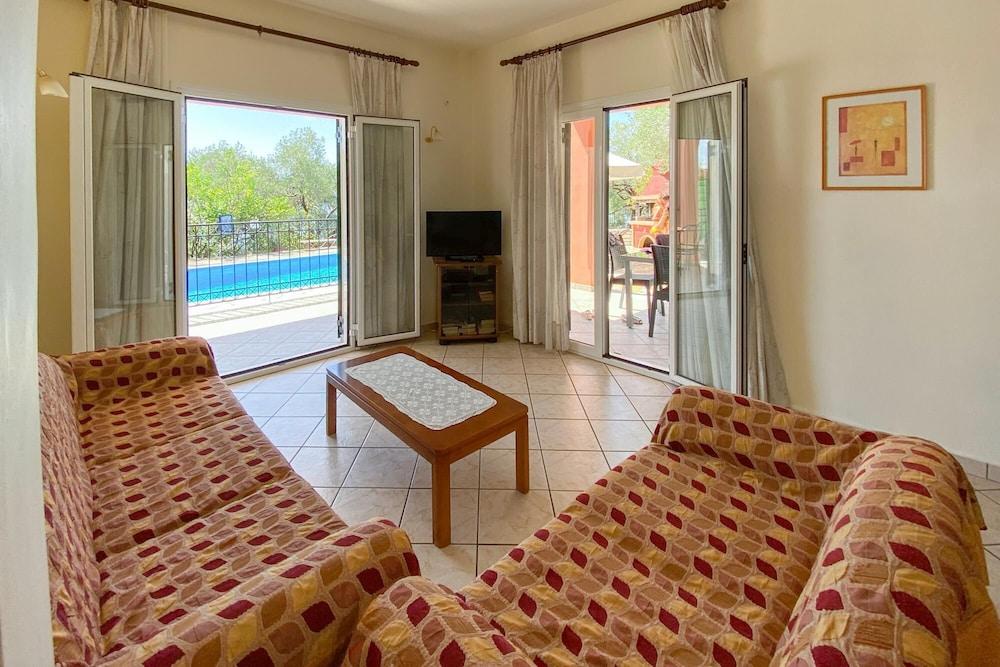 Villa Youla Large Private Pool Walk to Beach Sea Views A C Wifi Car Not Required - 1025 Interior