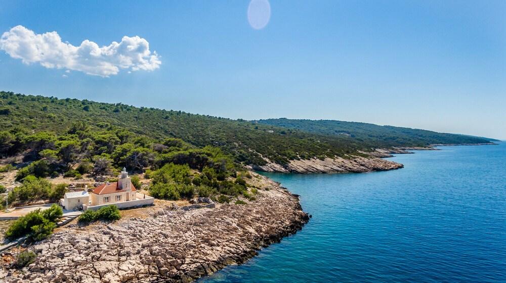 Saint Nicholas lighthouse Aerial View