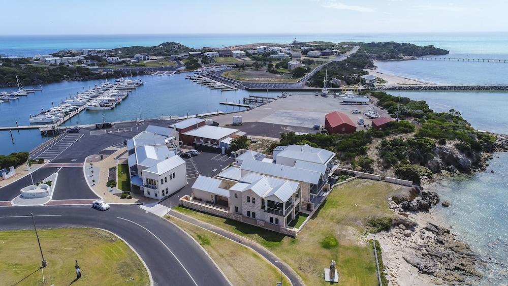 Robe Marina Accommodation Aerial View