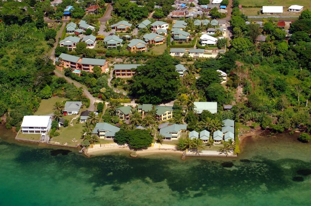 Poppys On The Lagoon Aerial View