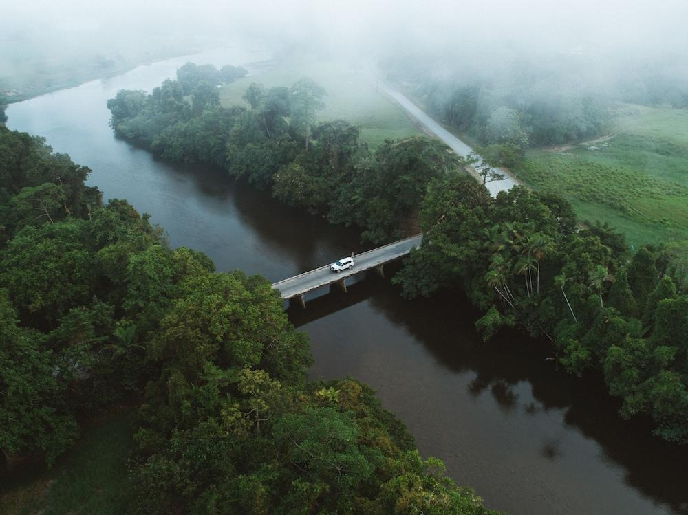 Daintree Ecolodge Aerial View