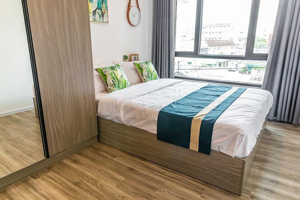 Apartment 450m from BTS with Sky Pool - bkbloft3 Room