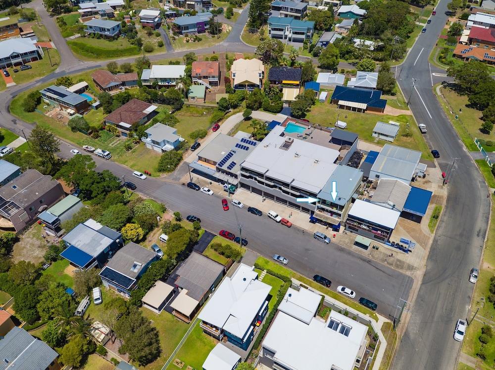 Blue View at Fingal Bay Aerial View