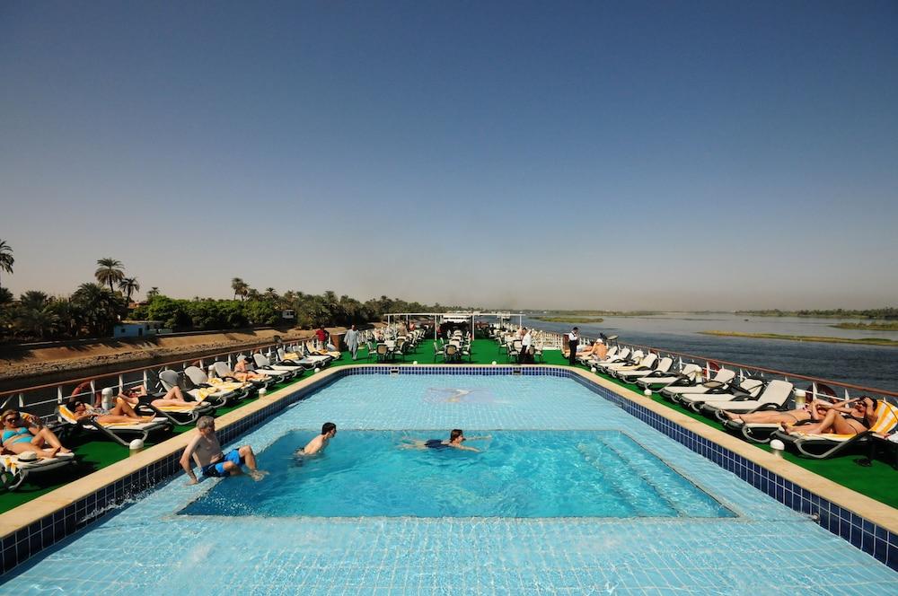MS Royal Ruby Nile Cruise, from Luxor or Aswan (Mon-Fri, Fri-Mon) Rooftop Pool
