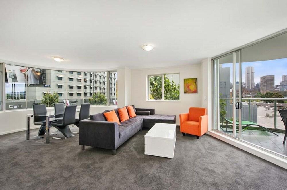 Bridge and Sails Living Area