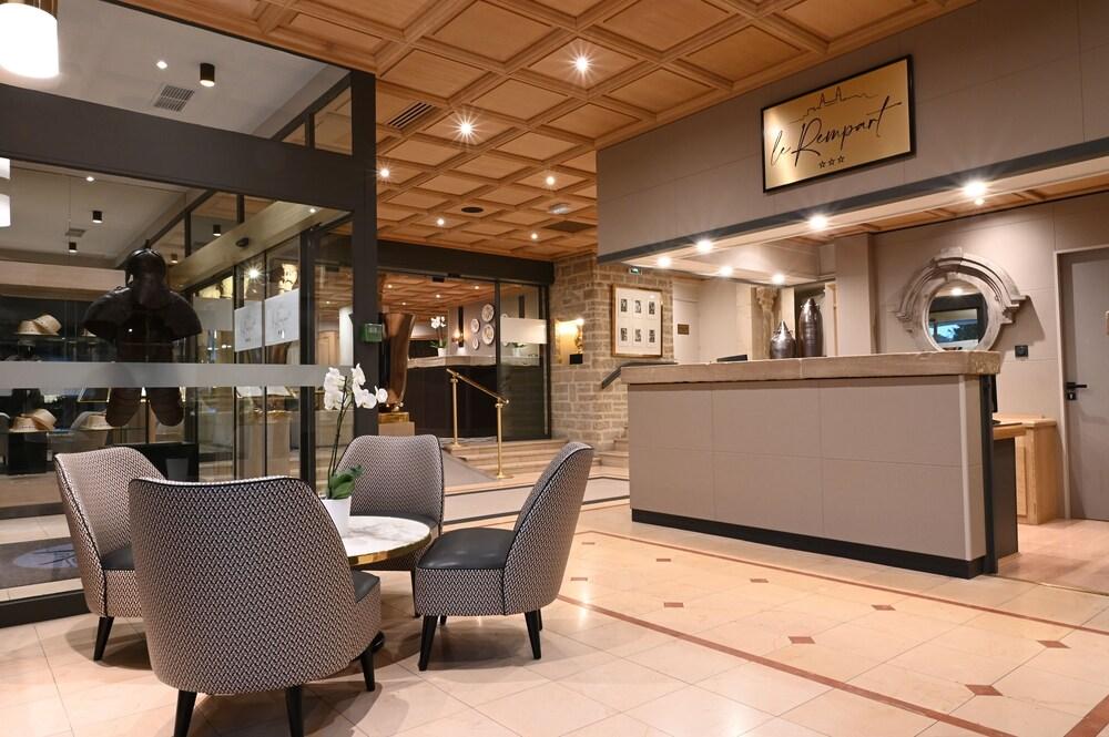 Hôtel Le Rempart Reception