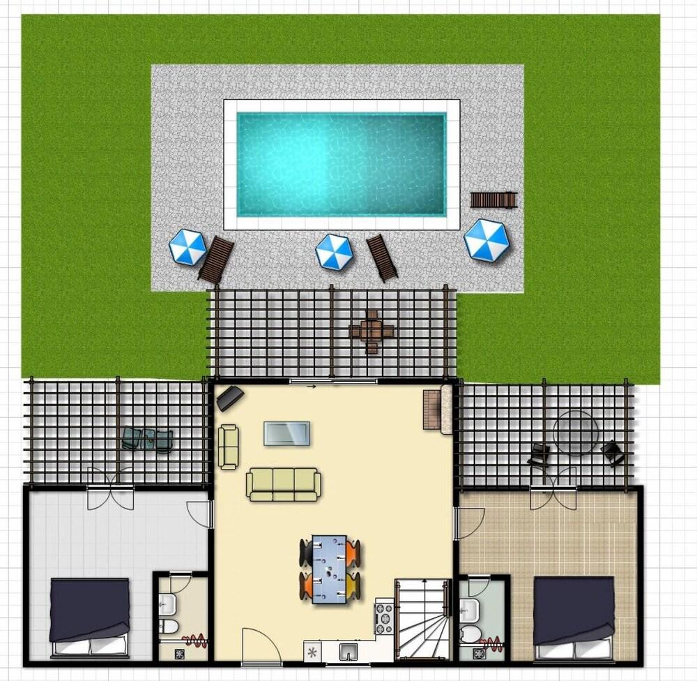 Villa Aetos Large Private Pool Sea Views A C Wifi Eco-friendly - 921 Room