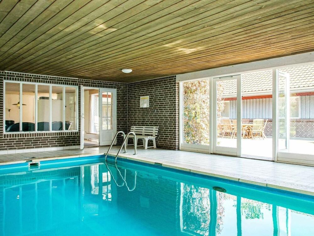 Spacious Holiday Home in Orsted Jutland With Pool Waterslide