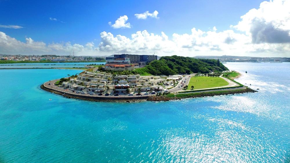 Ryukyu Onsen Senagajima Hotel Aerial View