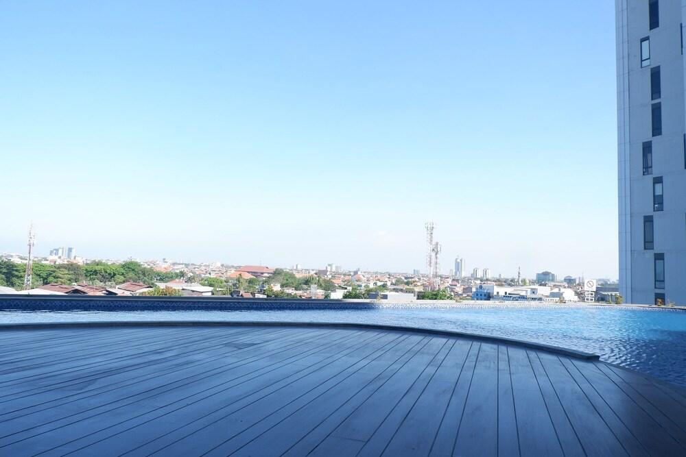 1 بي روم أبارتمنت ذا ليندن كونيكتيد تو مارفيل سيتي مول حمام سباحة مكشوف