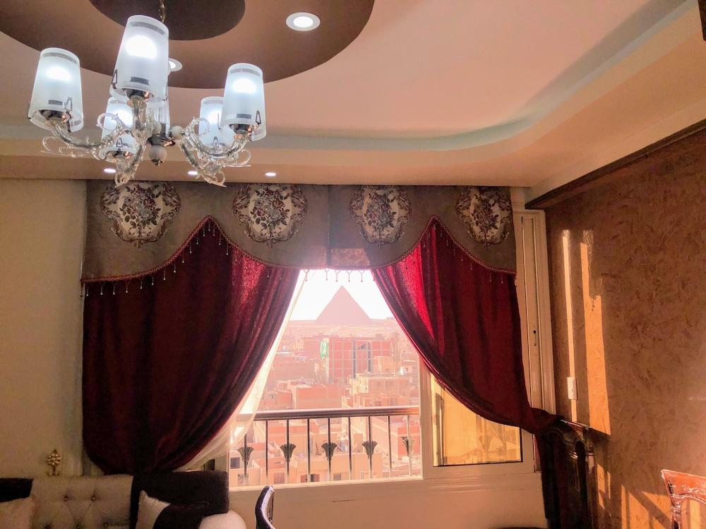 Magic Pyramids View Accommodation Interior Detail