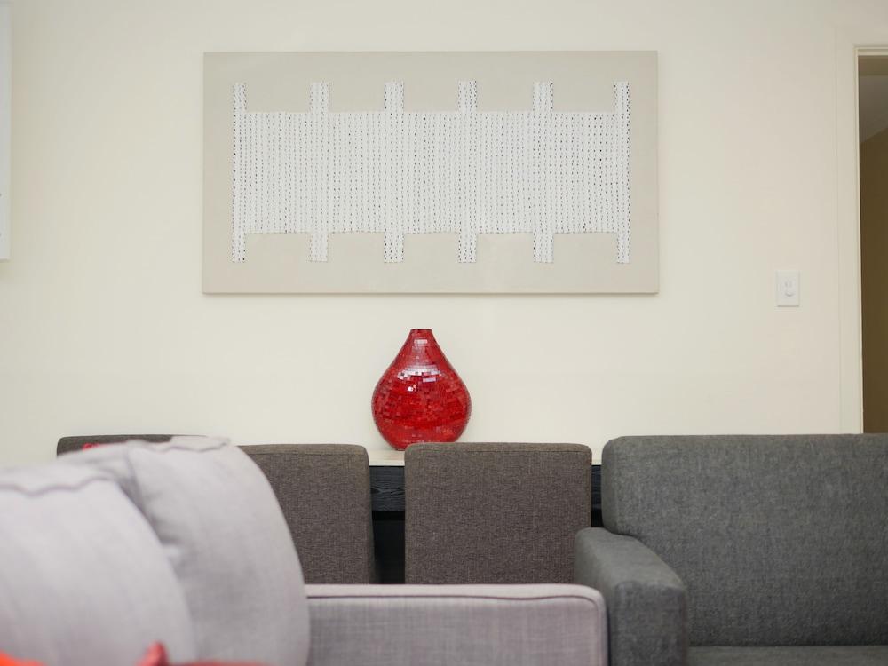 Heart of Manly in the Perfect Spot Lobby Sitting Area