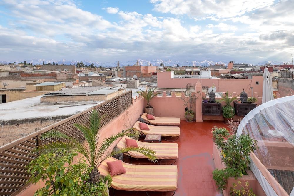 Riad Sable Chaud Aerial View
