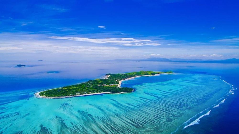 Mana Island Resort & Spa Aerial View